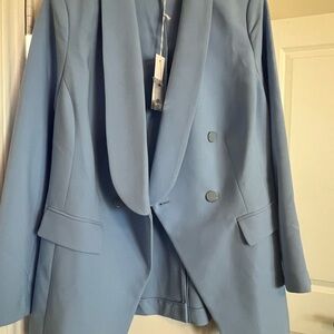 Lane Bryant size 16 Stylish Blue Double-Breasted Blazer